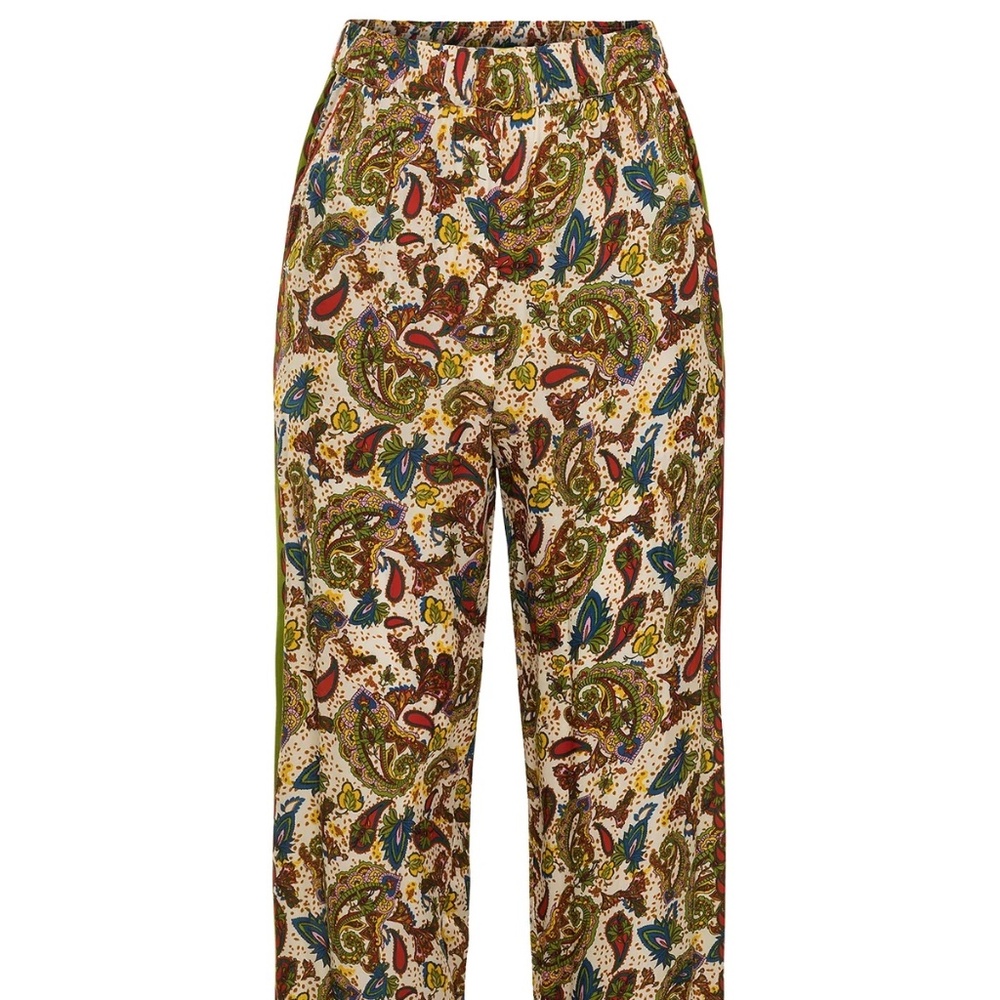 Carolina K Lara Pant in Paisley Cream NWT size XL